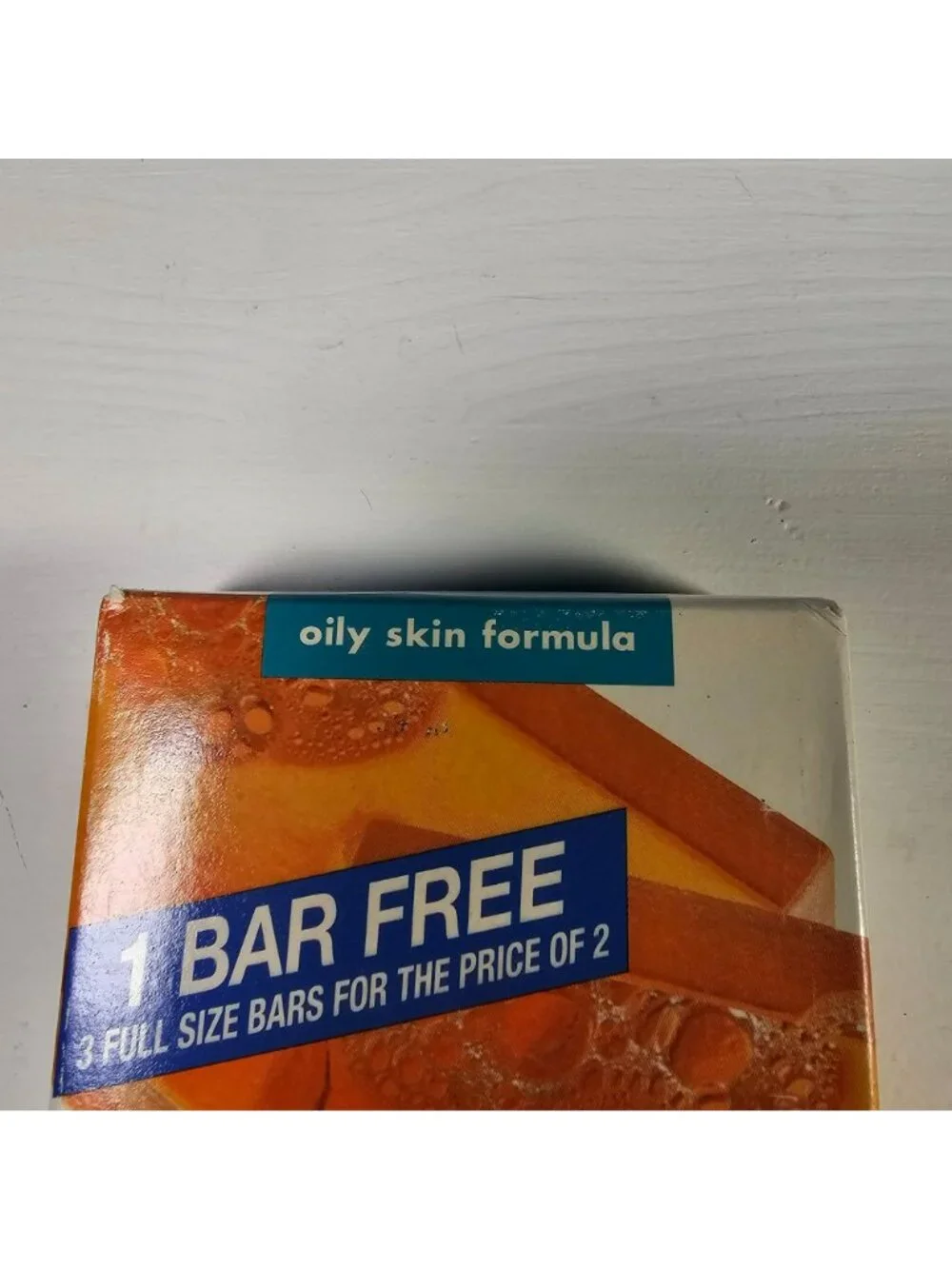 Neutrogena 3-Pack Transparent Facial Bar Soap Oily Skin Formula 3.5oz Each